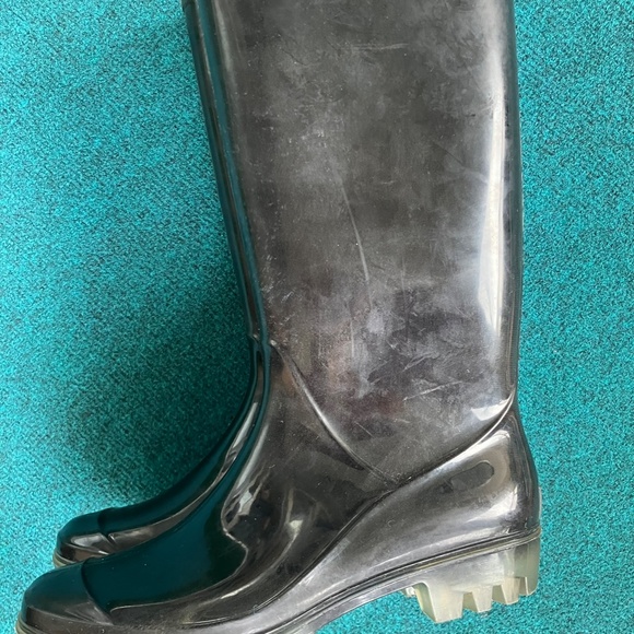 Women’s Coach Rain Boots Size 8 - Picture 4 of 5